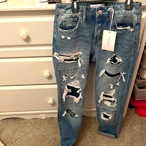 Flying Monkey Ripped Jeans Straight leg